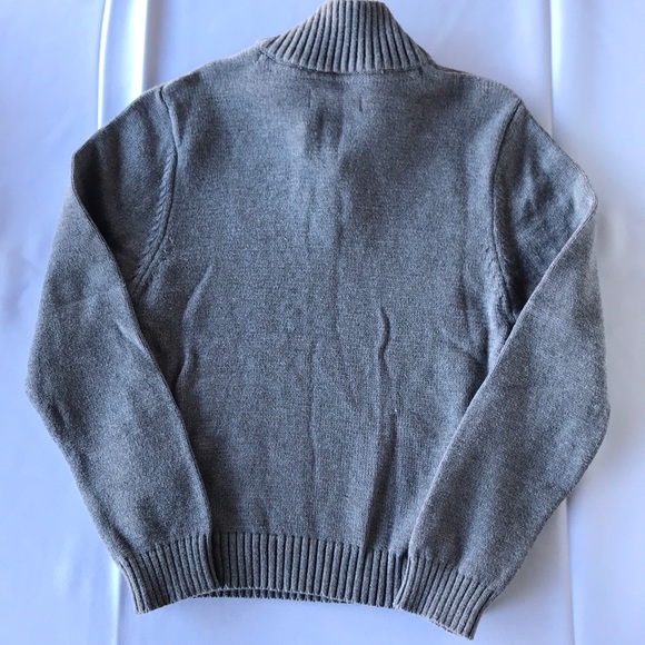 Kids Nautica 1/4 Zip Pullover Sweater Grey - Picture 9 of 9